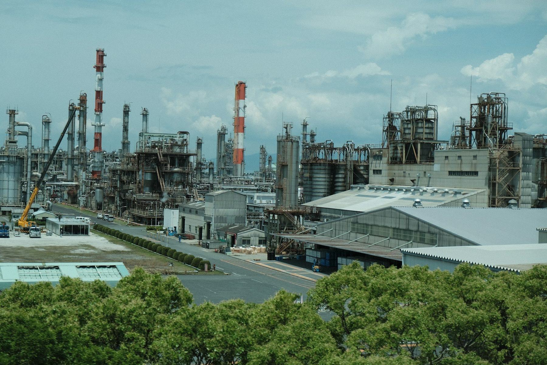 Petrochemical process plant